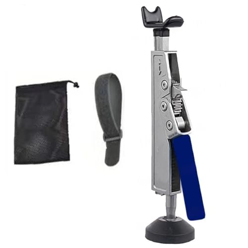 Système rapide de levage moto portable avec béquille en acier inoxydable