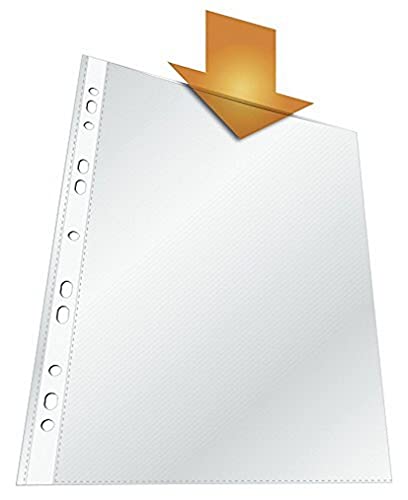 Durable 265219 pochettes pour brochures (DIN A4 standard 0,035 mm) 40 pièces transparentes Cover