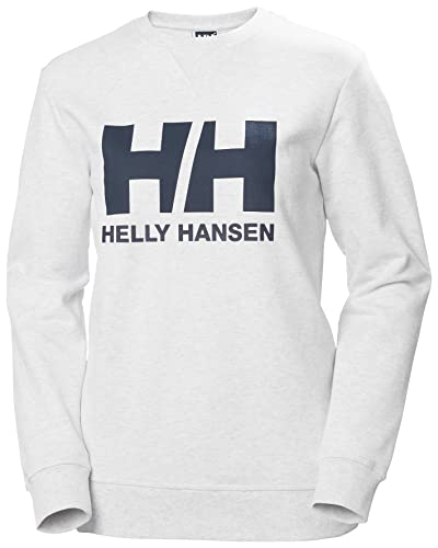 Helly Hansen W HH Logo Crew Sweat Nimbus Cloud Melange Womens M