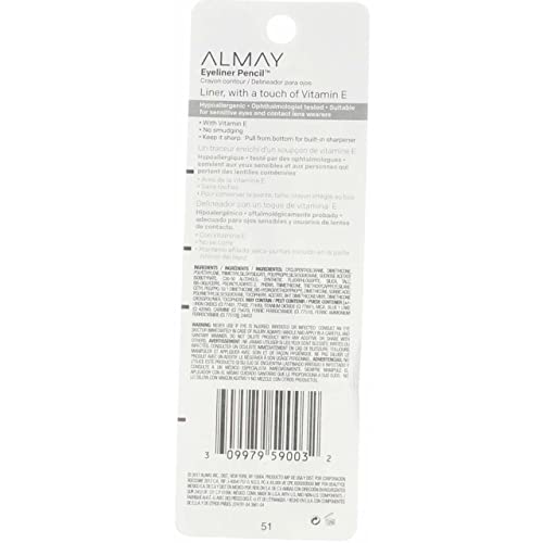 Almay Intense i-Color Liner, Negro, Pack de 12 miniatura 2