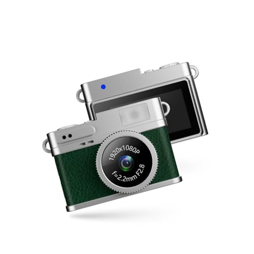 Cámara Digital Retro Pequeña 1080p Portátil de Llaveros miniatura 1