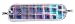 Pro-Troll Fishing Products ProChip 8 Fin Flasher with EChip (Plaid on Clear, 8-Inch)