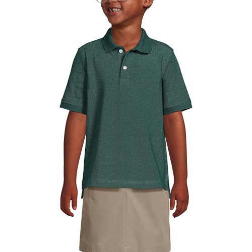 Image of Lands' End School Uniform Kids Short Sleeve Mesh Polo Shirt