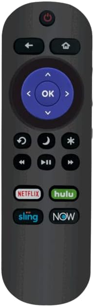 Replacement Remote Control Replace for TVAudioProjector for NS-RCRUS-20 for Insignia Smart TV NS-43DR710NA17 NSRCRUS20