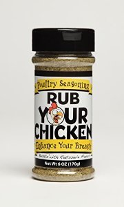 Rub Your Chicken Rotisserie Flavor Seasoning - Rotisserie Chicken Seasoning, 6 Oz (Pack of 3)