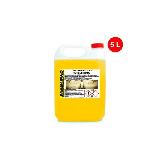 SANMARINO LIMPIADOR TAPICERÍAS TEXTILES CONCENTRADO 5 L.