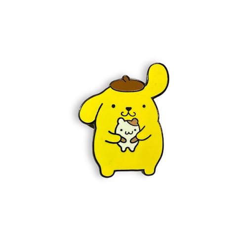 Anime Dog Pin Japanese Dog Pin Dog Pin hard enamel Kitty Pin Enamel (Leaf) (Friends)