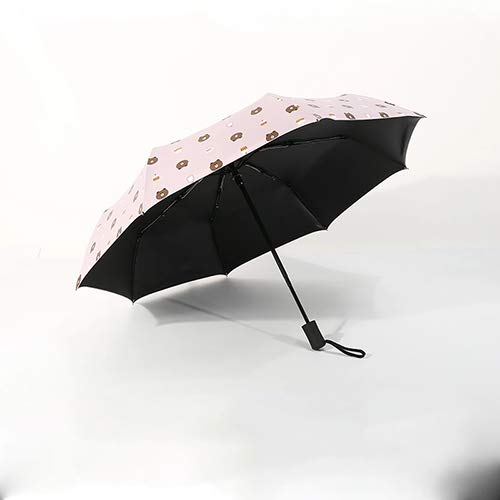 Shhjjpy Windproof Travel Umbrella Automatic Folding Compact Umbrella Auto Open/Close