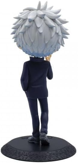 Image of Anime Cartoon Character Q Posket Action Figure | Limited Edition | Attractive Lightweight Durable Toy Figures for Home Decors Office Desk and Study Table - Satoru Gojo