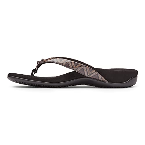 Image of Vionic Women's Rest Bella Toe Post Sandal- Supportive Ladies Orthotic Sandals that include Three Zone Comfort with Arch Support- Flip Flop for Ladies, Medium and Wide Width Size 5-12