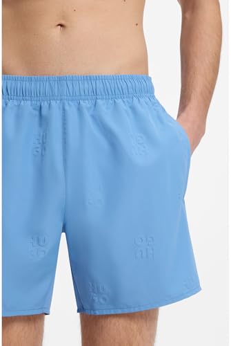 Short de bain HUGO bleu clair anti-gonflement et séchage rapide S