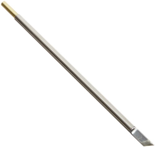 Image of Metcal SMTC-1161 Series SMTC Hand Soldering Rework Cartridge for Most Standard Application, 412C Maximum Tip Temperature, Knife 45, Increased Tinned Area Length 2.03mm, 4.8mm Tip Size, 16.51mm Tip Length