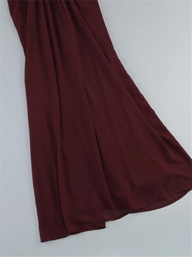 Women Sexy Straps Corset Patchwork Long Dress Sleeveless Backless Folds Slim Dresses4