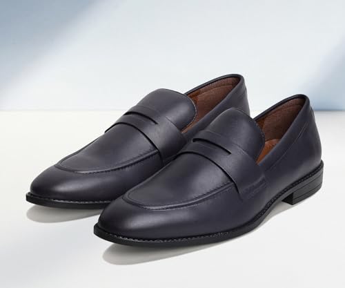 Image of LOUIS STITCH Loafers Formal Shoes for Men | Slip-On Moccasins | Ideal for Business, Casual, Parties (RGMC S)