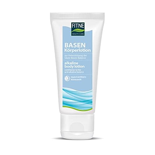 FITNE Basen Körperlotion, Mandelöl, Aprikosenkernöl, Sheabutter und Aloe Vera Extrakt, unterstützt die Säure-Basen-Balance und das natürliche Gleichgewicht der Haut (200ml)