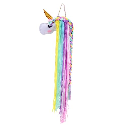1pc Felt Unicorn Hair Clips Holder Wall Mounted Storage for Hair ...