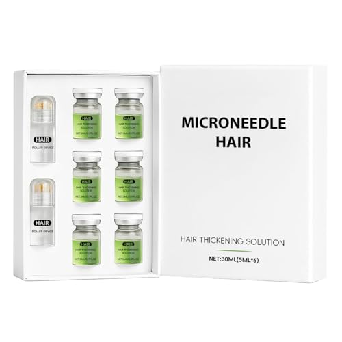 Hair Growth Serum - Microneedling Serum Hair Regrowth Treatment with Ginger Root Oil - Hair Serum for Hair Growth & Hair Thicker and Healthier for Men and Women