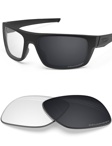 Image of BLAZERBUCK Anti-salt Polarized Replacement Lenses for Oakley Drop Point OO9367 Sunglass