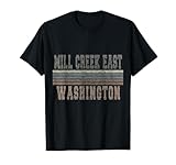 Photo Gallery retrò mill creek east washington maglietta Photo Gallery retrò mill creek east washington maglietta