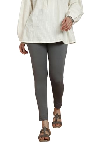 Image of TWIN BIRDS Women Cotton Blend Kurti Pants | Sleek Ethnic Daily Trousers