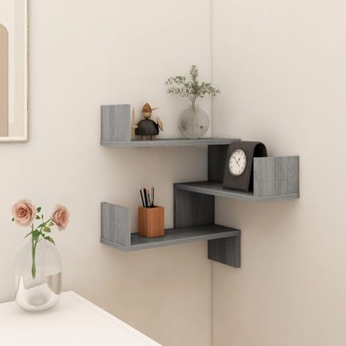 Estante flotante: decoración de pared de madera diseñada para una solución de almacenamiento moderna
