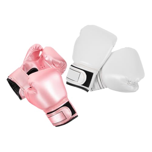 Guantes de boxeo YARNOW de 2 pares para entrenamiento juvenil y sparring en gimnasio