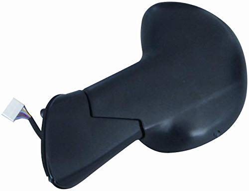 CG94 Retrovisor eléctrico derecho [lado del pasajero] para coche: múltiple - Carcasa negra - 3 pines