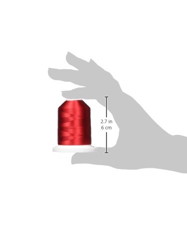 Hilo Robison-Anton Rayon Super Strength 1100 Yardas Rojo miniatura 2