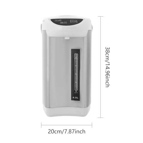 Hervidor eléctrico 4L con tanque acero inoxidable miniatura 2