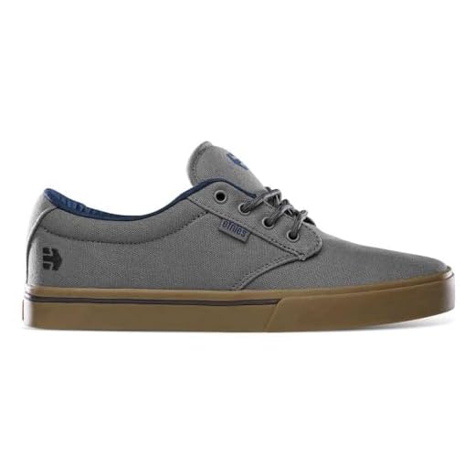 Le scarpe Etnies perfette per il wakeskate Etnies Jameson 2 Eco, Grigio Scuro Blu