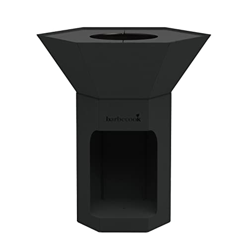 Barbecook barbecue brasero avec plancha Nestor Original bbq grill noir, 92x92x101cm