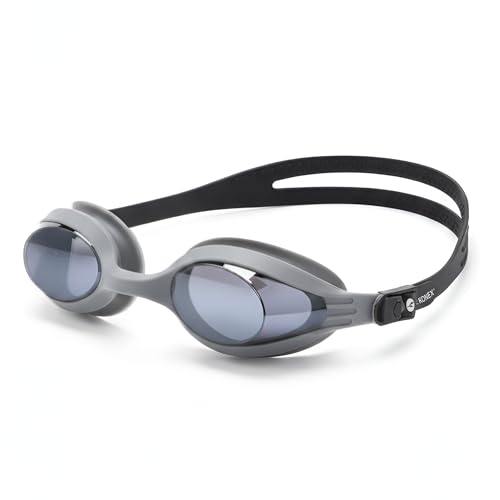 Image of KONEX Eco Swimming Goggles | Adults | Polarised UV Lens | Grey