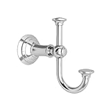Newport Brass 34-13 Double Robe Hook for the Aylesbury and Jacobean Collections, Antique Nickel