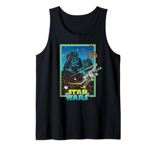 Débardeur Star Wars respirant pour éviter la chaleur en affichant un look Dark Vador vintage