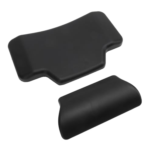 CHICIRIS Dossier de Passager pour Top Case de Moto, Coussin de Dossier Universel en Cuir PU Souple avec Support Auto-adhésif pour Coffre Supérieur Arrière...