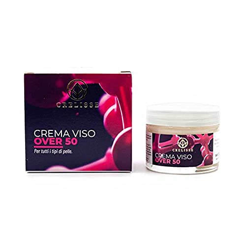 Crema Viso Antirughe 50, Trattamento Riparatore Antiage Giorno per Uomo