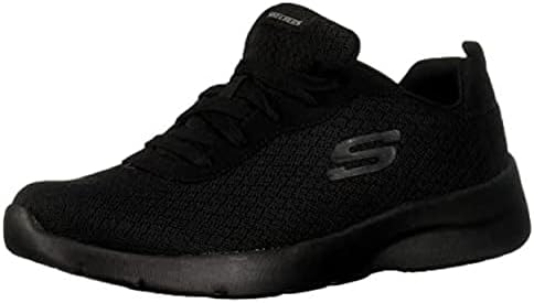 Skechers Dynamight 2.0-eye To Eye, Sneaker Donna, Black Mesh Dura...