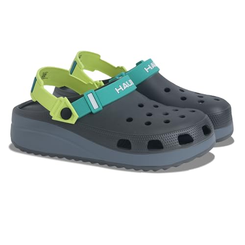 Image of HAUX Classic Ultra Soft Clogs /Sandals with Adjustable Back Strap| Comfortable & Lightweight| Stylish & Anti-Skid| Indoor & Outdoor Casual Sports Mules Boys