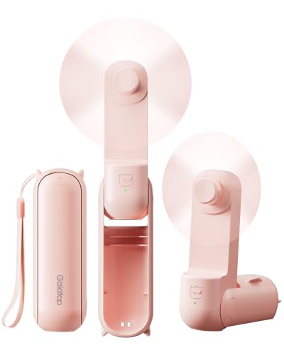 Gaiatop Portable Handheld Fan, 3 in 1 Mini Fan...