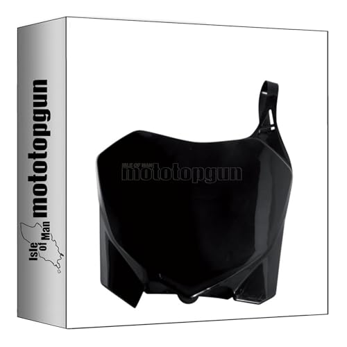 Plastique porte numéro avant noir résistant Acerbis 0013147.090 Honda CRF 250R