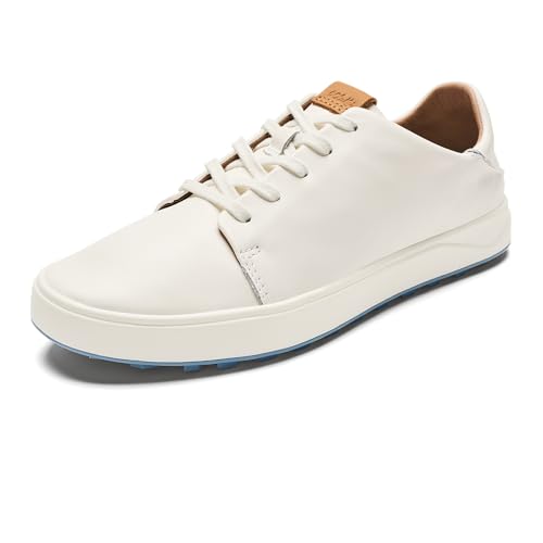 Image of OluKai Wailea Women's Golf Shoes, Spikeless Golf Shoes, Supple Full-Grain Leather & Contoured Footbed, Waterproof & Stain-Resistant