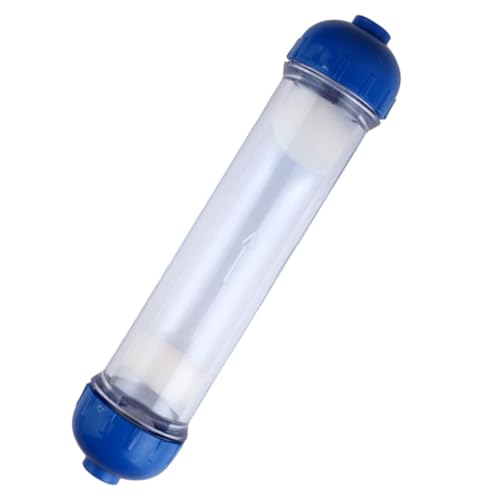 EXCEART 小型浄水器ボトルハウジング 透明加厚プラスチック製 耐摩耗性 水漏れ防止シール付き 家用浄水器フィルターボトル 軽量持ち運び簡