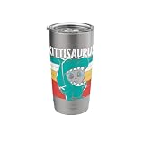 Kittisaurus Dinosaur Lover Kitty Owner Cat Owner Dino Stainless Steel Insulated Tumbler