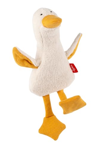 Doudou canard sigikid en coton végétal, cadeau de naissance idéal