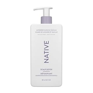Native Lavendar Cloud & Vanilla Scalp Detox Shampoo, 487 mL