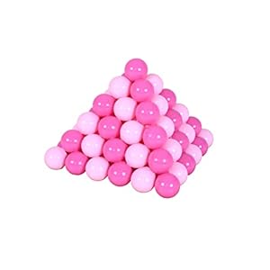 Knorrtoys 56755 – 100 ballen in geweldig roze en roze zonder gevaarlijke weekmakers Ø6 cm – TÜV-gecertificeerd –