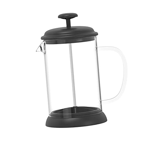 Image of ARTISOUL Glass Coffee Maker Pot with Filter Heat Resistance Heat Resistant for Travel Black | Home & Garden | Kitchen Dining & Bar | Small Kitchen Appliances