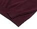 CHARTOU Women Sweater Skirt Sets 2 Pieces Outfits Loose Fit Pullover Sweater Knitted Mini Skirt (X-Large, Wine)