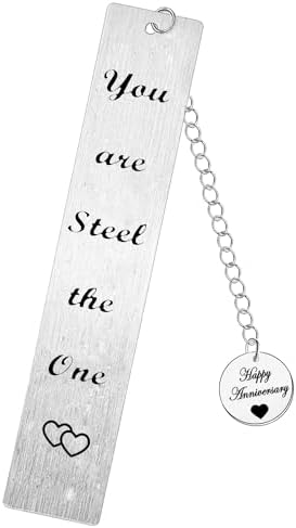 Bookmark I Love You Wedding Anniversary Present for Wife Husband