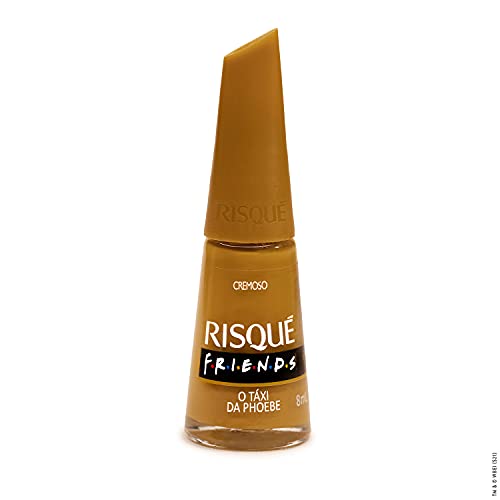 Esmalte Friends o Táxi da Phoebe Cremoso 8Ml, Risqué, Mostarda